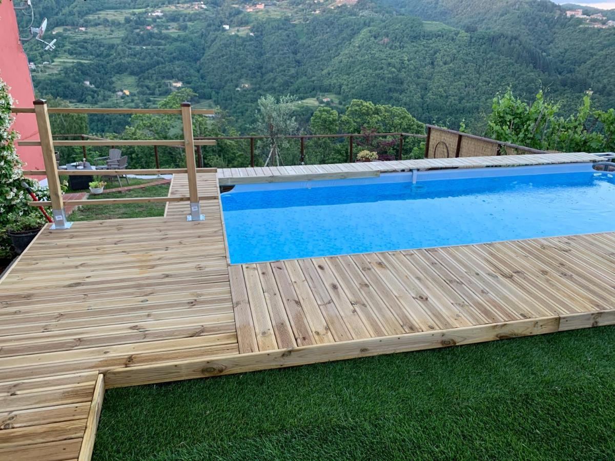 Вилла Casa Emma Fiattone In Garfagnana Экстерьер фото